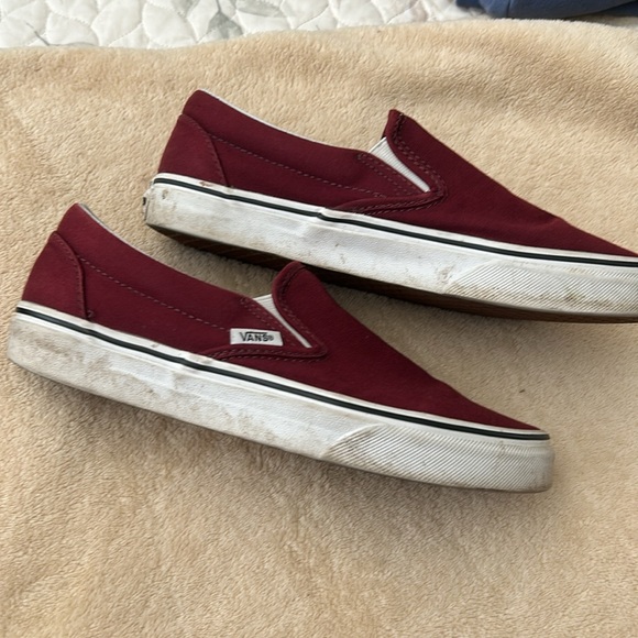 Burgundy Vans - Picture 2 of 6